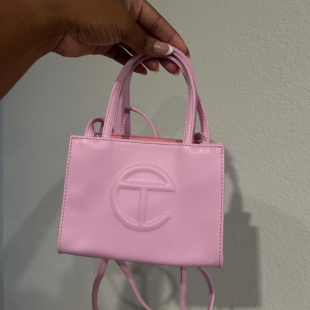 Small Telfar Bubblegum Shopper